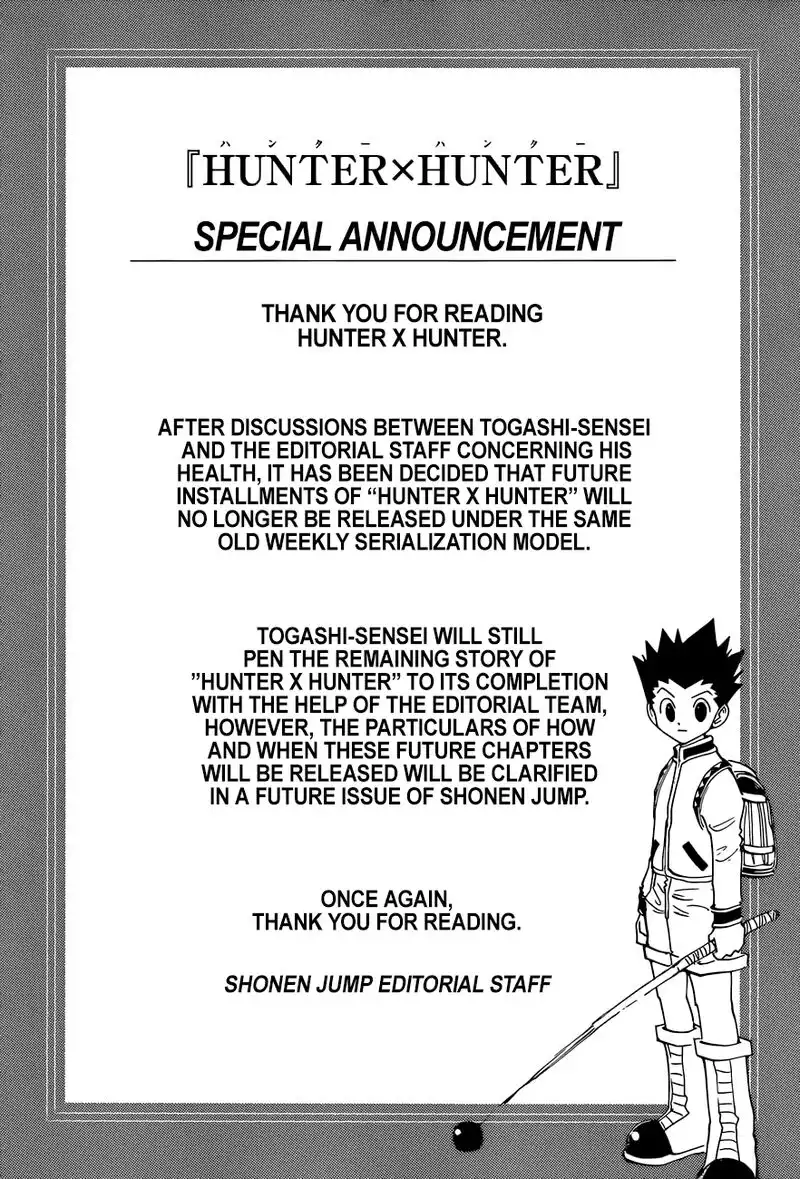 Hunter x Hunter Chapter 400 20